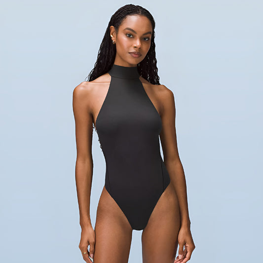 Halterneck Bodysuit