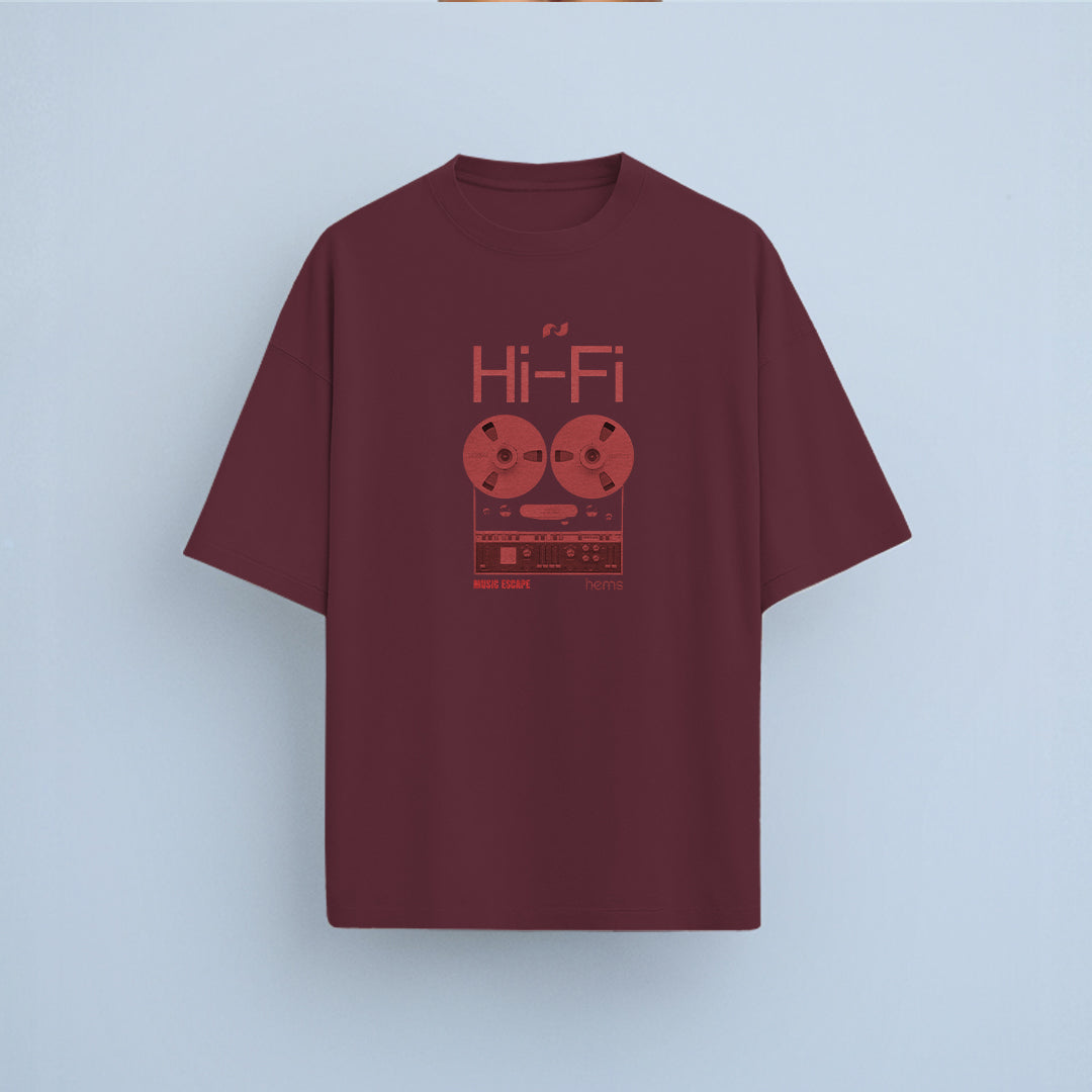 Hi-Fi Escape Oversized T-Shirt