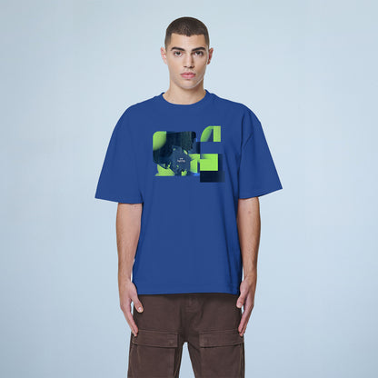 Abstract Neon Oversized T-Shirt