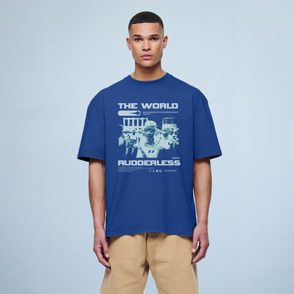 Rudderless World Oversized T-Shirt