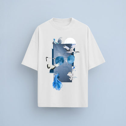 Genz Marine Oversized T-Shirt