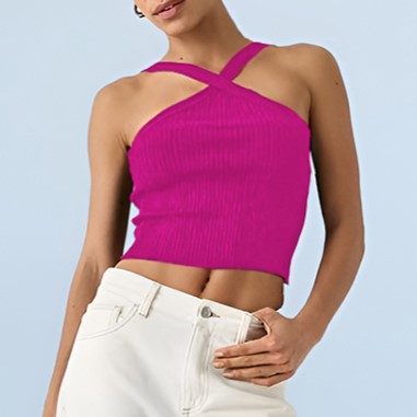 Cross Strap Crop Top